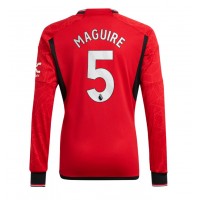 Manchester United Harry Maguire #5 Hemmatröja 2023-24 Långärmad
